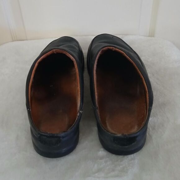 Birkenstock Footprints Ashby Black Leather Slip On Clogs EU 42 Grunge Preppy main image 4